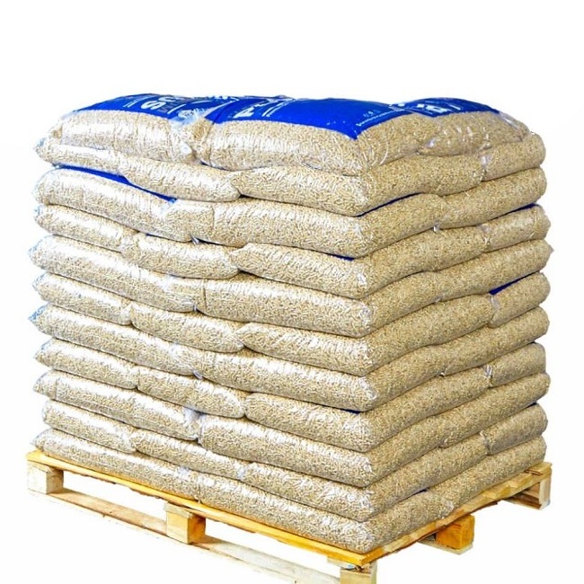 High Quality Biomass Pellets Fuel Beech wood pellets in 15kg bags  00% Wood Pellet Bio Fuels For Heating System