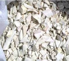 Recycled UPVC pipe scrap and PVC window profile chips white and grey color