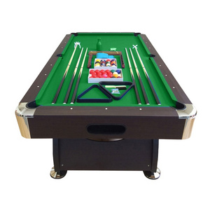 Custom Foldable Legs 7FT Folding Snooker Pool Billiard Table For Sale