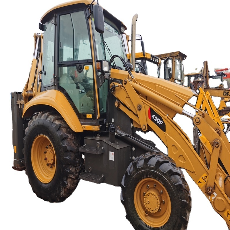 Hot Sale Fairly Used Cat 420e Backhoe Loader Caterpillar/ Cheap Price Used cat 420 Tractor Backhoe Loader