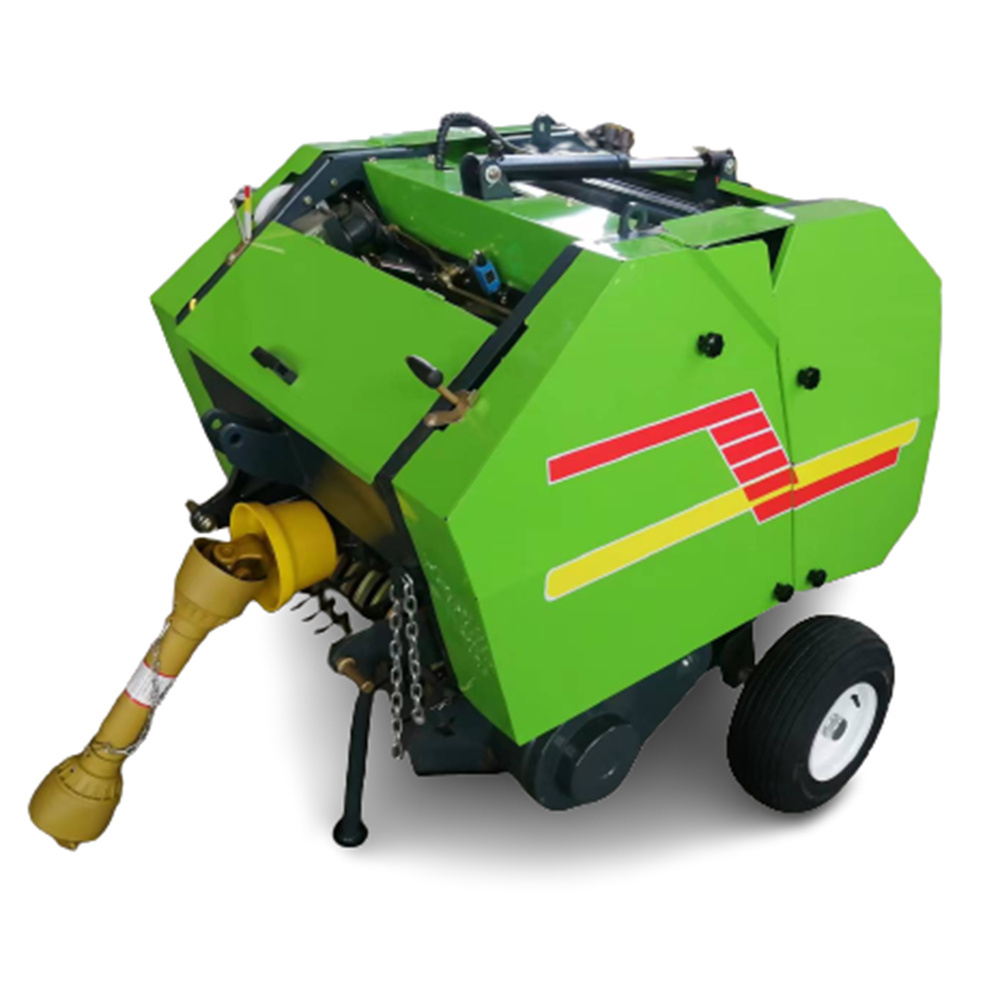 Tractor Mounted Hay Straw And Grass Press Round Baler Machine Hay And Grass Baler Agricultural