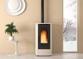 Quality Round Indoor Wood Pellet Heater estufe de Pellet Stove Fireplace Fire Heater for Home Use