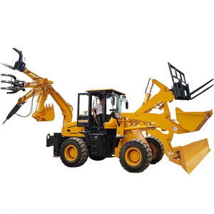 HOT multi-purpose 4 wheel drive new backhoe and loader 3 Tton 5 ton new backhoe loader