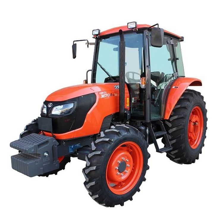 Cheap Used 90hp Kubota Farm Tractor 4x4 MU5501 4 Cylinder Engine Available.