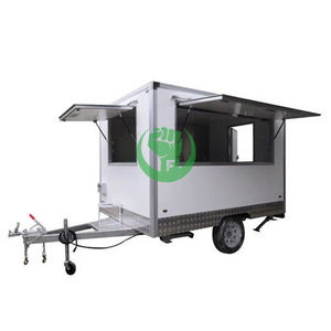 Mobile Hot dog Food Trucks Beverage Hot Storage Kitchen Trailer Ice Cream Truck Mobile Food Cart For Sale