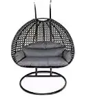 2022 Hot selling swing hanging chair/ outdoor double egg shape swing chair/ hanging swing chair for wholesale prices