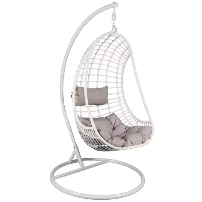 Perfect Double Hanging Basket Rattan Chair Adult Indoor Balcony Rattan Leisure Outdoor Swing chair for wholesale