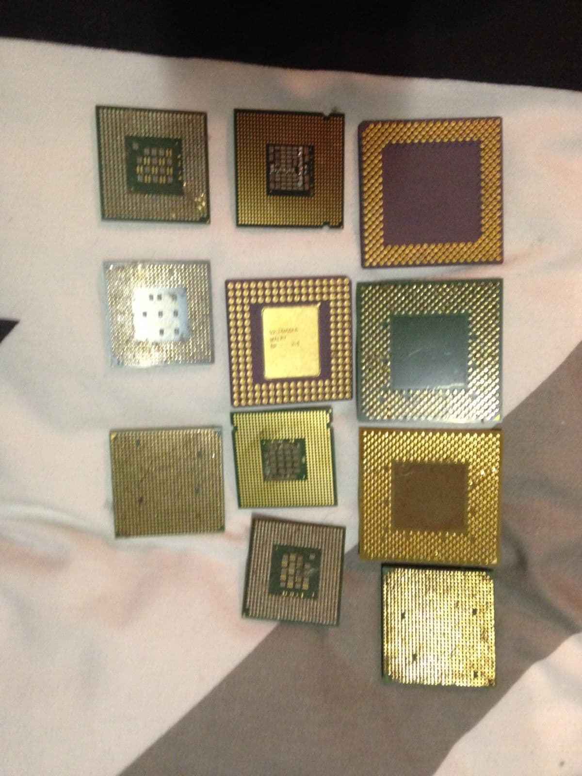 Original Quality Pentium Pro Gold Ceramic Cpu Scrap CPU Processor Scrap With Gold Pins For Sell