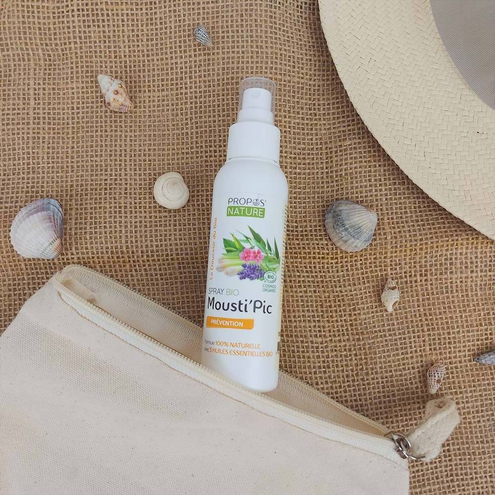 Organic Spray mosquitos repellent - Mosquitos repellent - With essentials oils - Cosmos organic certified - 100 ml