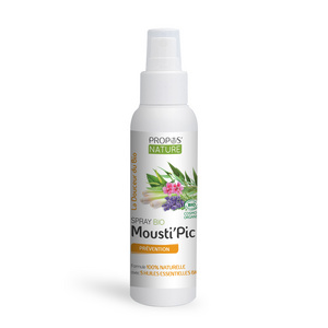 Organic Spray mosquitos repellent - Mosquitos repellent - With essentials oils - Cosmos organic certified - 100 ml