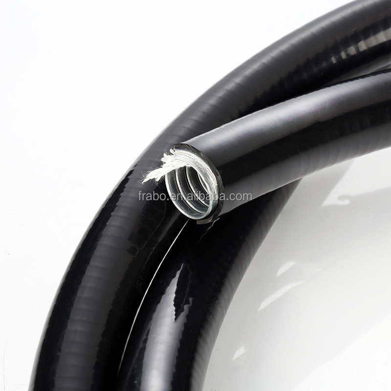 Wholesale high Quality black gray PVC liquid tight flexible conduit