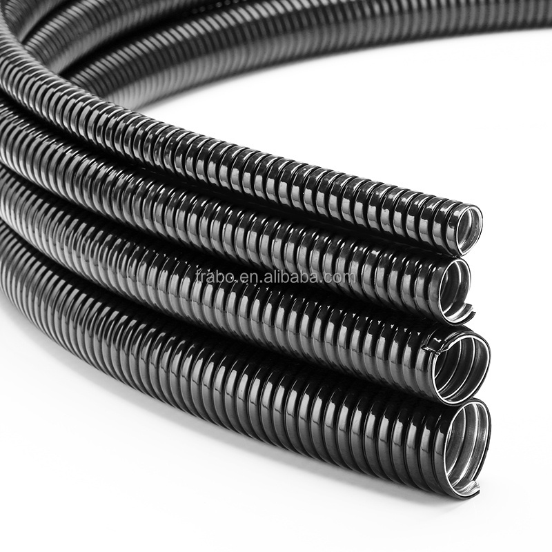 25mm electrical pvc coated steel interlock flexible conduit