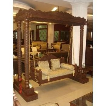 2 Seater Wooden HandcraftedJhula Swings Indoor Jhula Customized Jhula Manufacturer Wholesaler In Delhi India