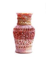 Handicraft Decorative Marble Pot buy latest new design and Natural Decorative Marble Flower Vase