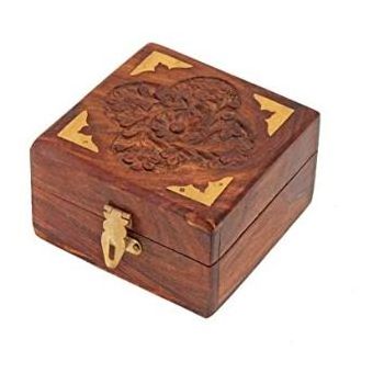 Indian Mango Wooden  Hand Carved Mango Handmade Original Best Design Jewelry Boxes  at best wholesale price made in India