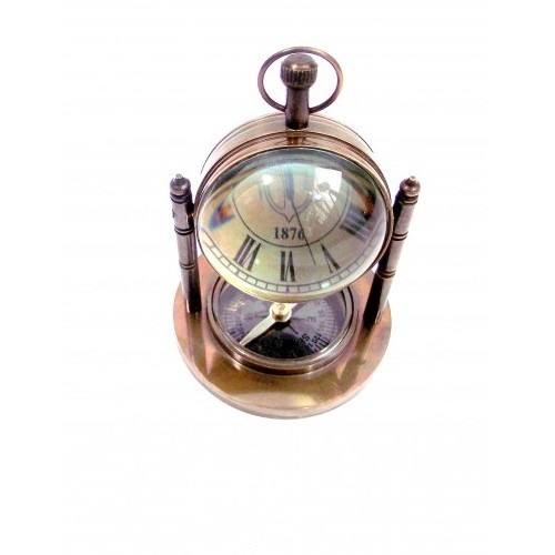 Antique Compass Marine Nautical Clock Brass Exporter of Brass Compasses  best collection this year 2021 at best price