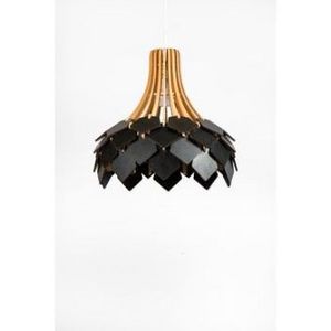 The Classy Cutting Design Black And Gold Finish Lamp Pendant Light Chandelier  Wholesale Manufacturer Made in India