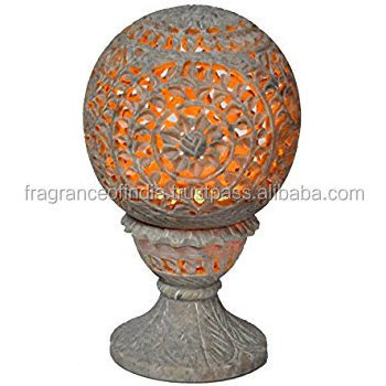 High quality Soap Stone Decorative Tealight Candle Holders  Carved Soapstone Tea Light Candle Holder T-Light Candle Lantern