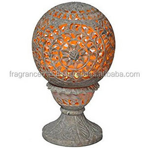 High quality Soap Stone Decorative Tealight Candle Holders  Carved Soapstone Tea Light Candle Holder T-Light Candle Lantern