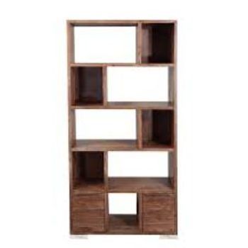 Customized Acacia wood stainless steel bookshelf  highest quality adjustable at best  wholesale  price manufactures in India