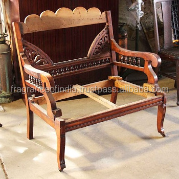 Decorative Antique Hand Carved Wooden Chairs Frame  Director Leisure Chair highest quality at best wholesale price wooden chair