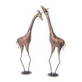 Handicraft Creative Metal Cast Brass Animal Giraffe Statue | Giraffe Sculpture handmade at best wholesale price made in India