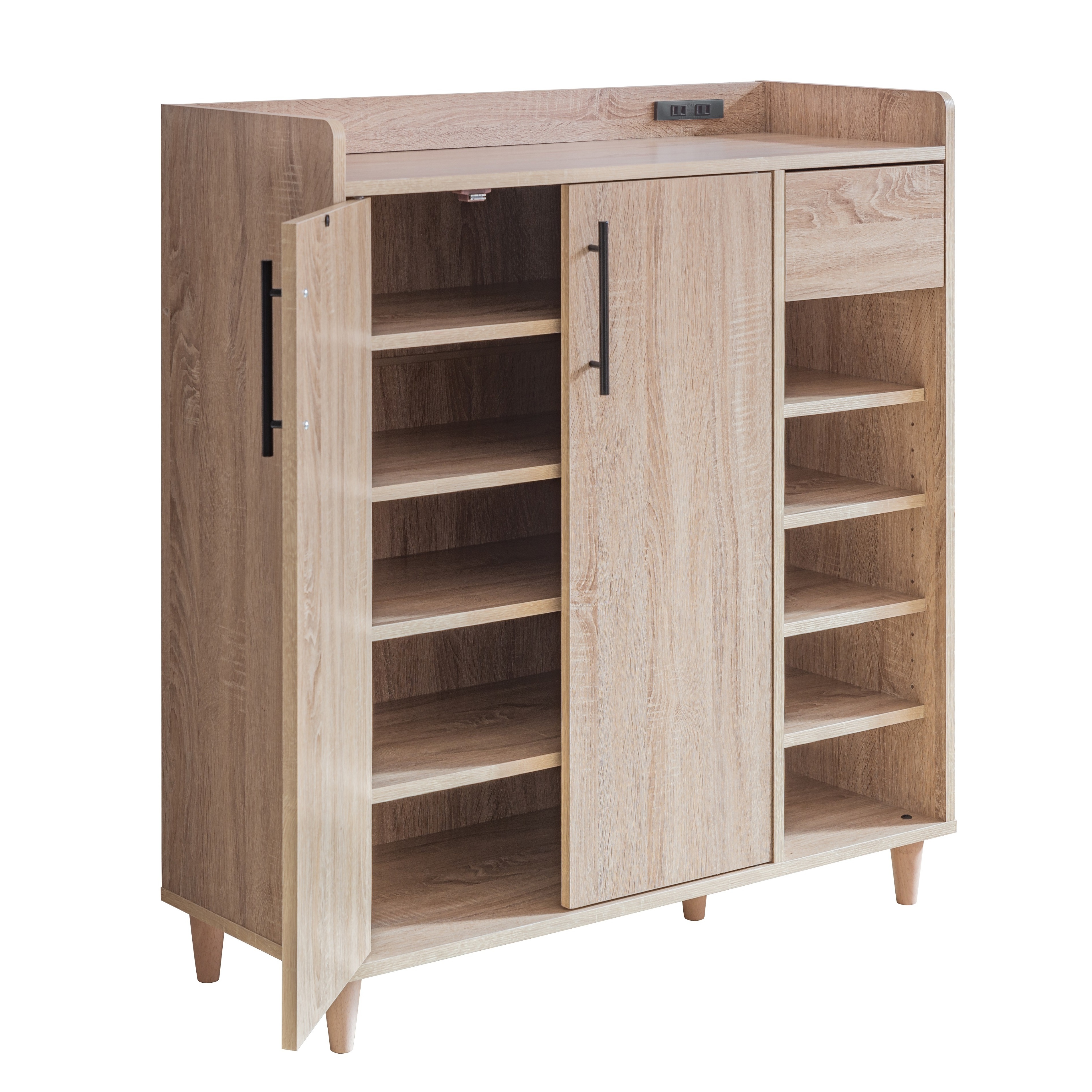 Multi-layer Wooden Shoe rack storage Cabinet