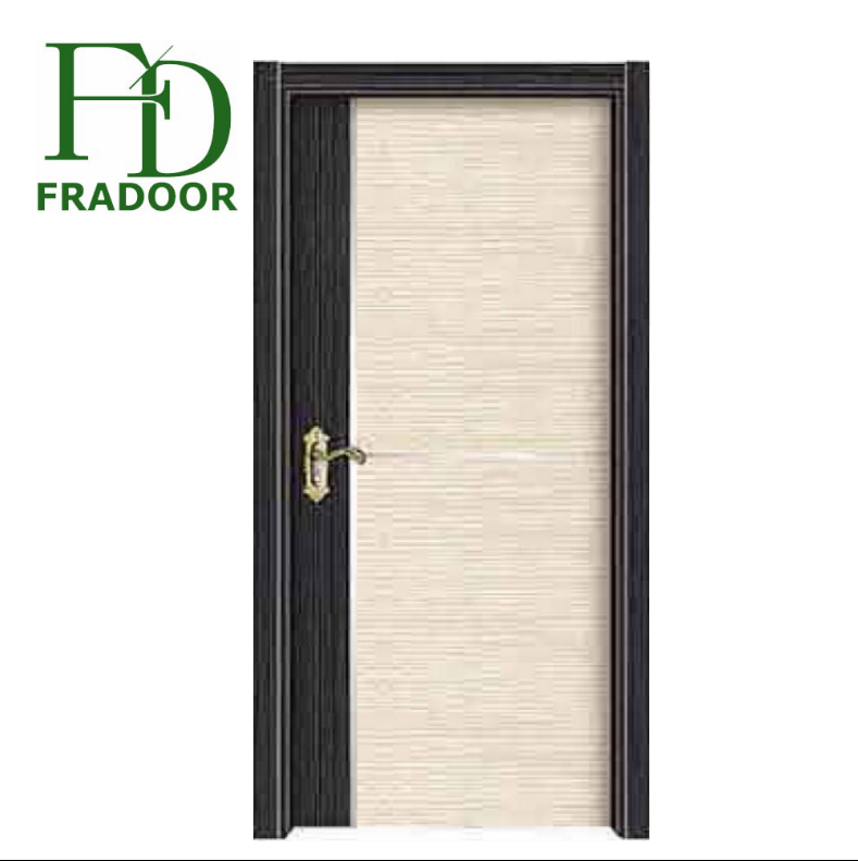 flat modern door simple design wooden front door design