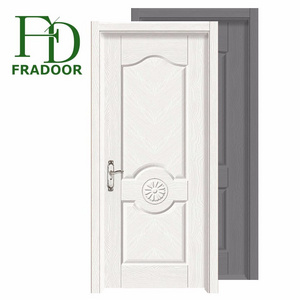 Solid Wood White Modern Design Bedroom Wooden Door Wholesale Price