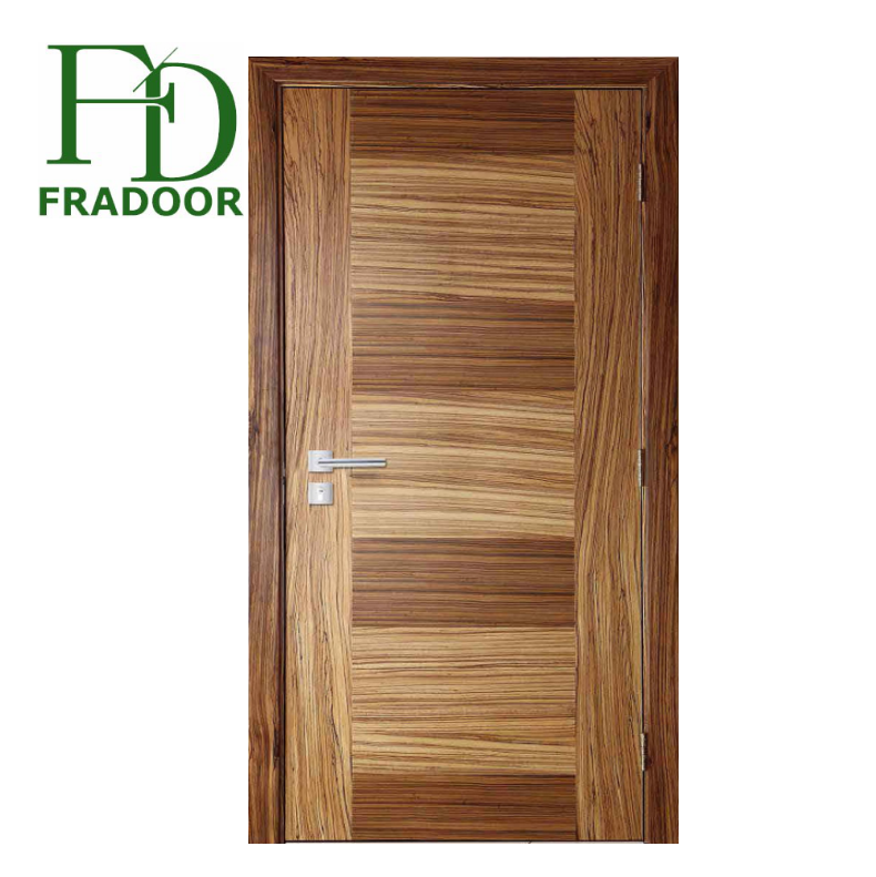 flat modern door simple design wooden front door design