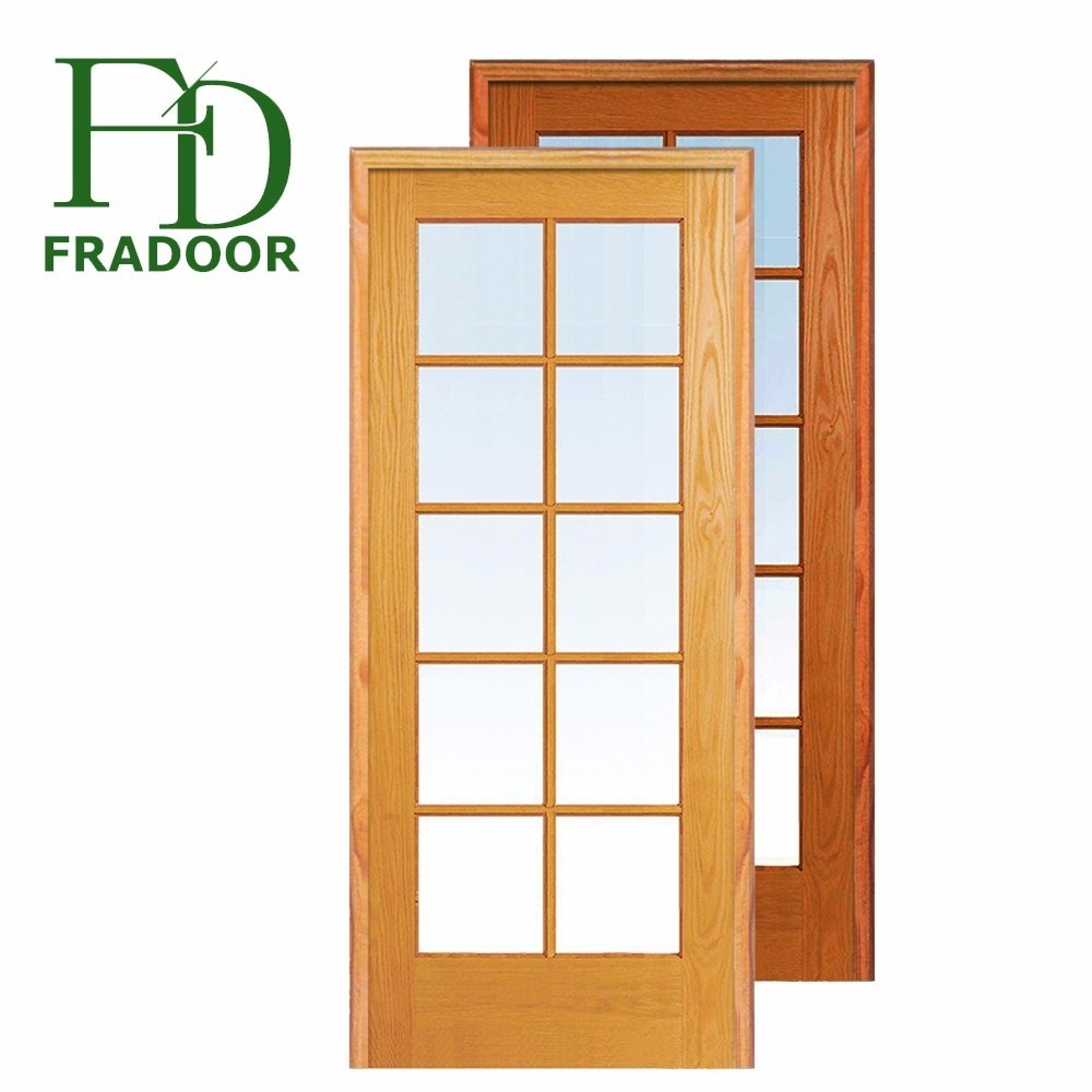 Hot Sale Walnut Thailand Solid Wood Dutch Door