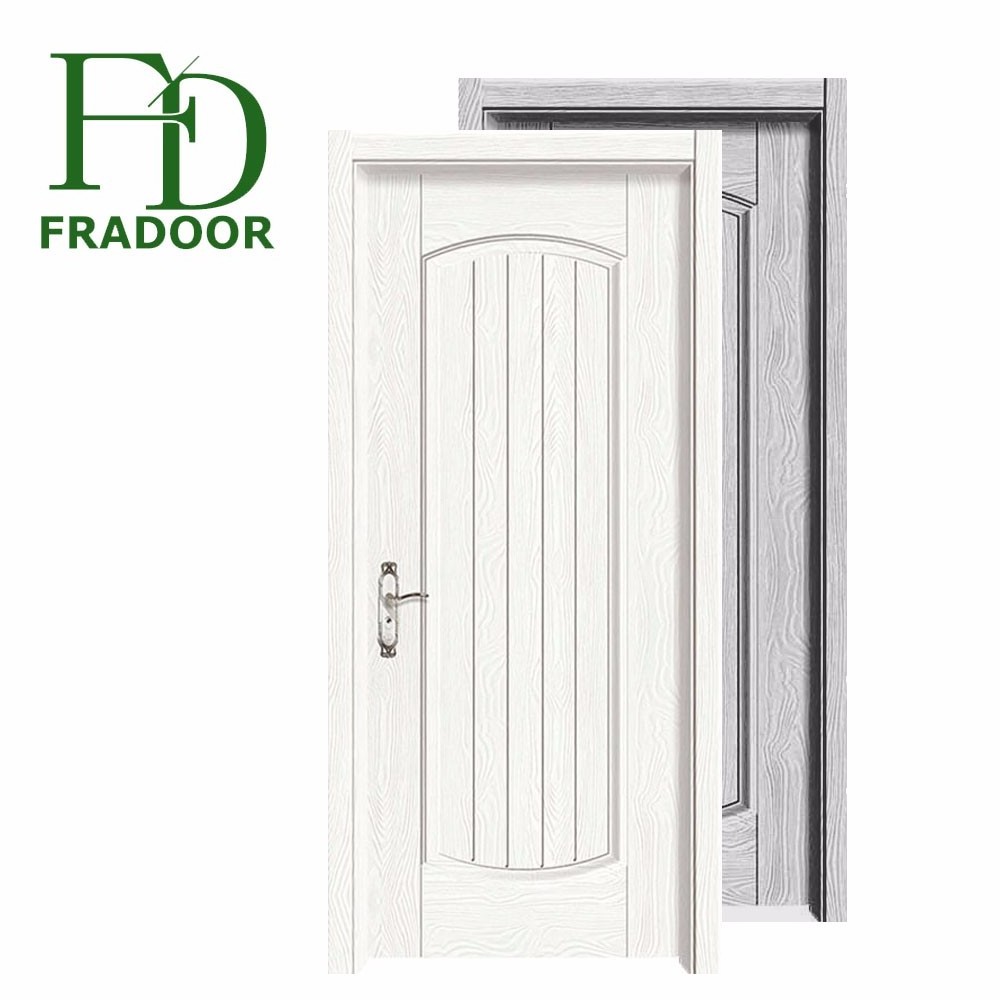 Solid Wood White Modern Design Bedroom Wooden Door Wholesale Price