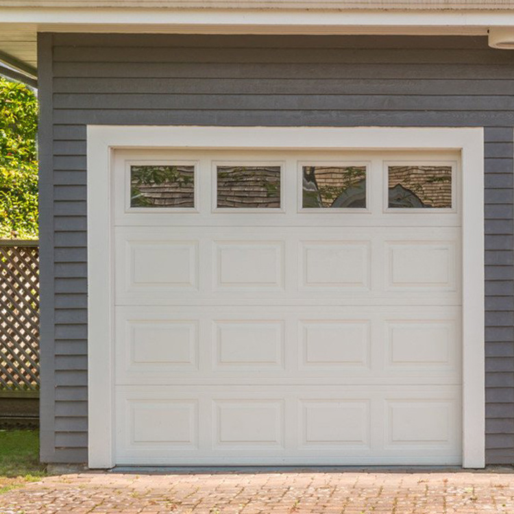 Galvanized Steel automatic flat garage door prices lowes