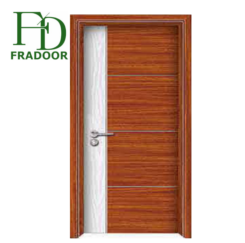 flat modern door simple design wooden front door design