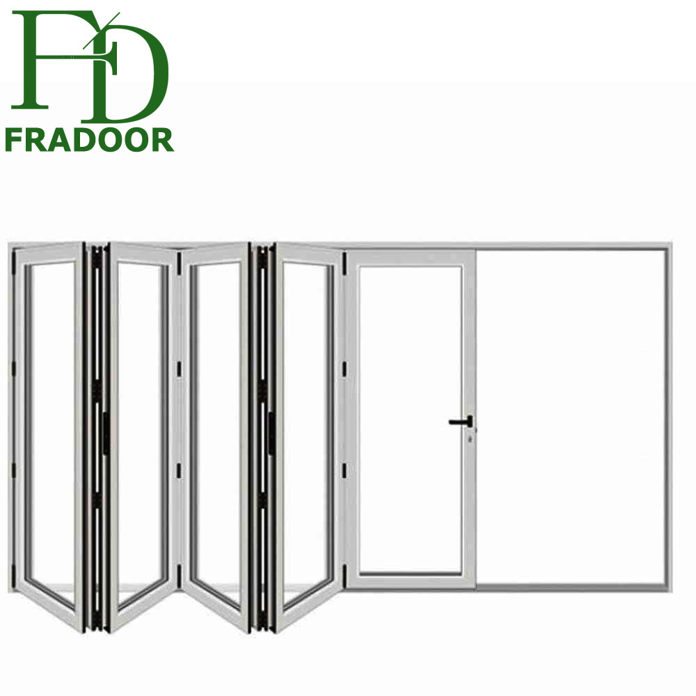 Double Glazing Thermal Break Aluminum Accordion Windows Cost in Guyana