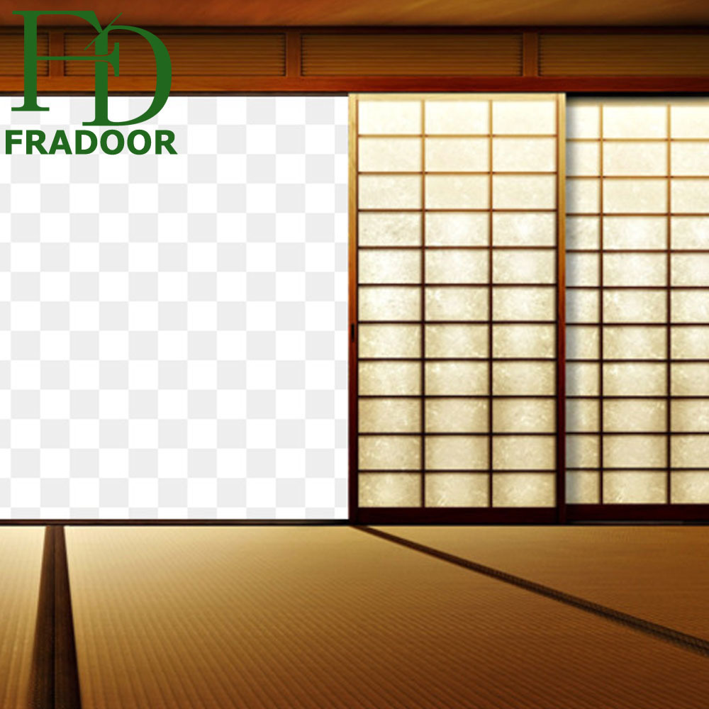 Wooden Sliding Shoji Screen Room Divider Wooden Doors in Japan