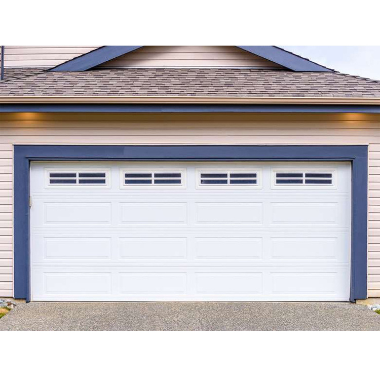 Galvanized Steel automatic flat garage door prices lowes