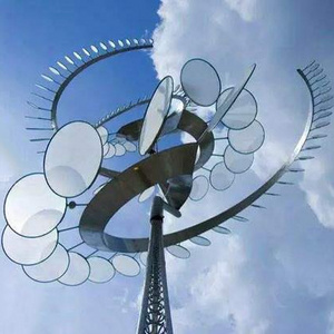 the swinging sticks large polished kinetic energy sculpture Animated Stainless Steel Wind Sculpture