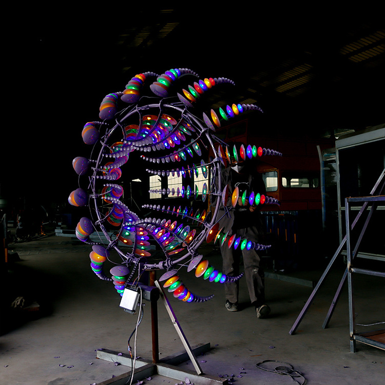 swinging sticks kinetic energy sculpture/ stainless steel kinetic sculpture/ windmill helix kinetic