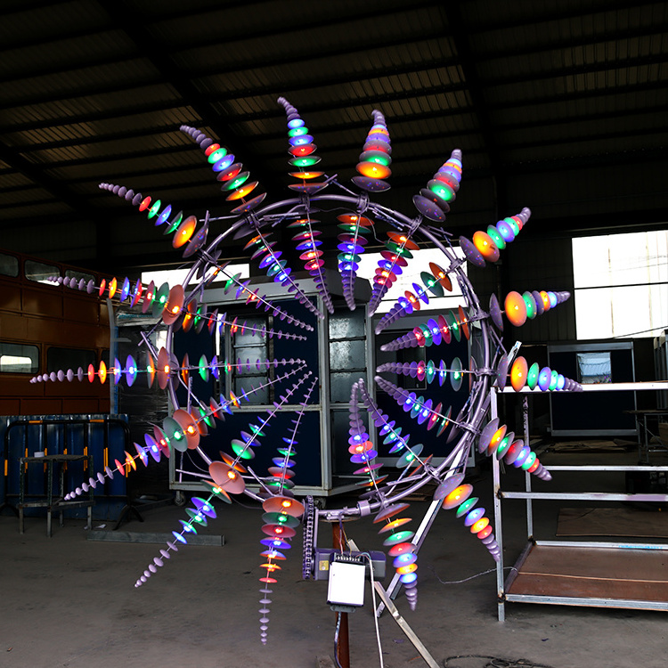 swinging sticks kinetic energy sculpture/ stainless steel kinetic sculpture/ windmill helix kinetic