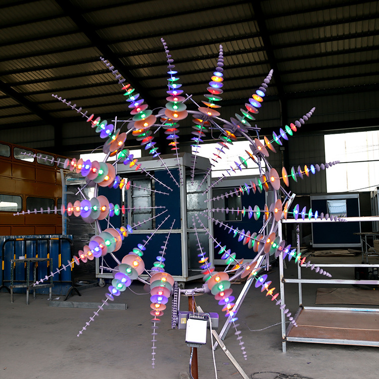 swinging sticks kinetic energy sculpture/ stainless steel kinetic sculpture/ windmill helix kinetic