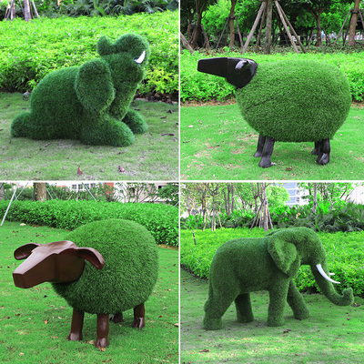 2020 Topiary Animal Metal Frame Topiary Topiary Landscaping For Landscape Decoration