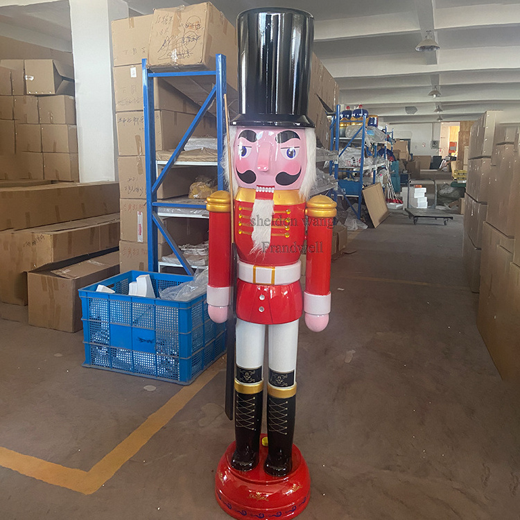 6ft nutcracker outdoor use/ nutcracker christmas giant props/ nutcracker giant toy soldier