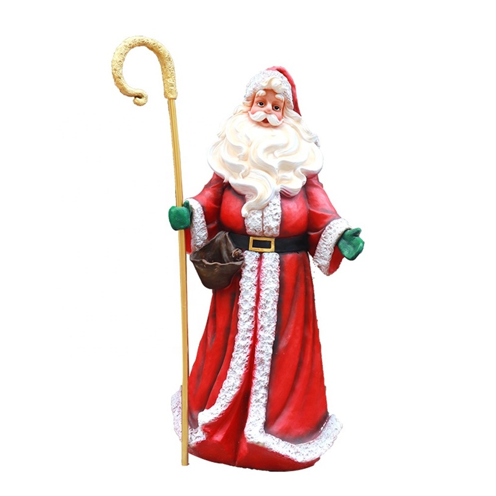 Christmas Decoration Supply Santa Claus Large Snowman Decorations life size santa claus figure for Xmas