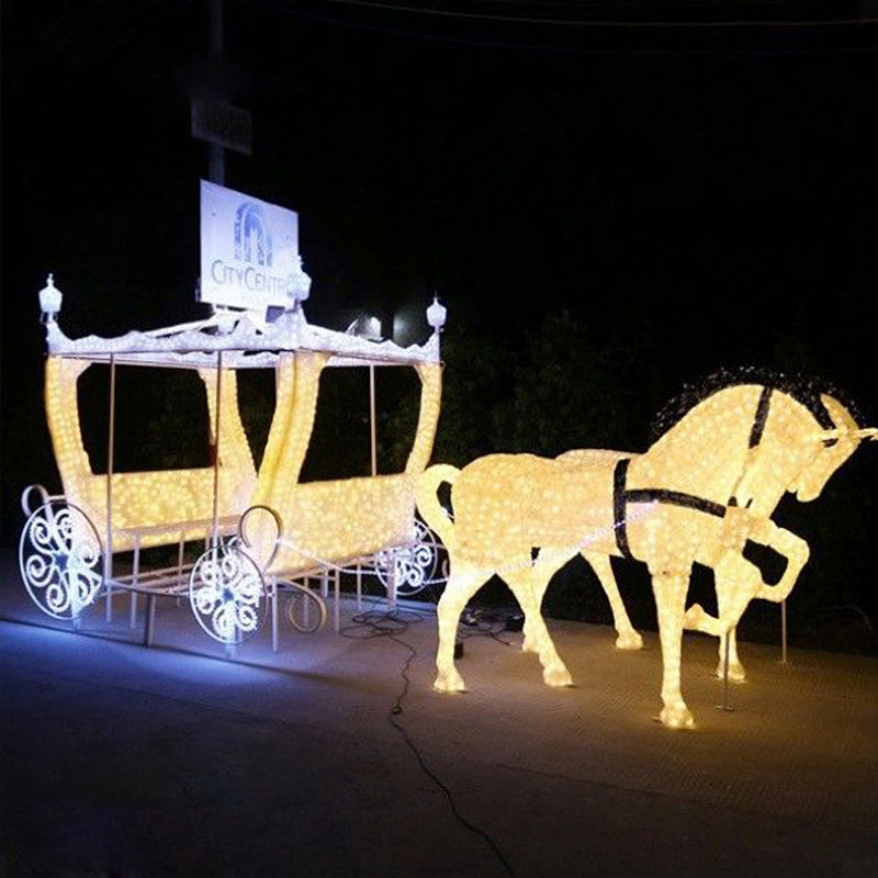 life size santa sleigh reindeer/christmas outdoor santa sleigh 3d/santa claus sleigh reindeer