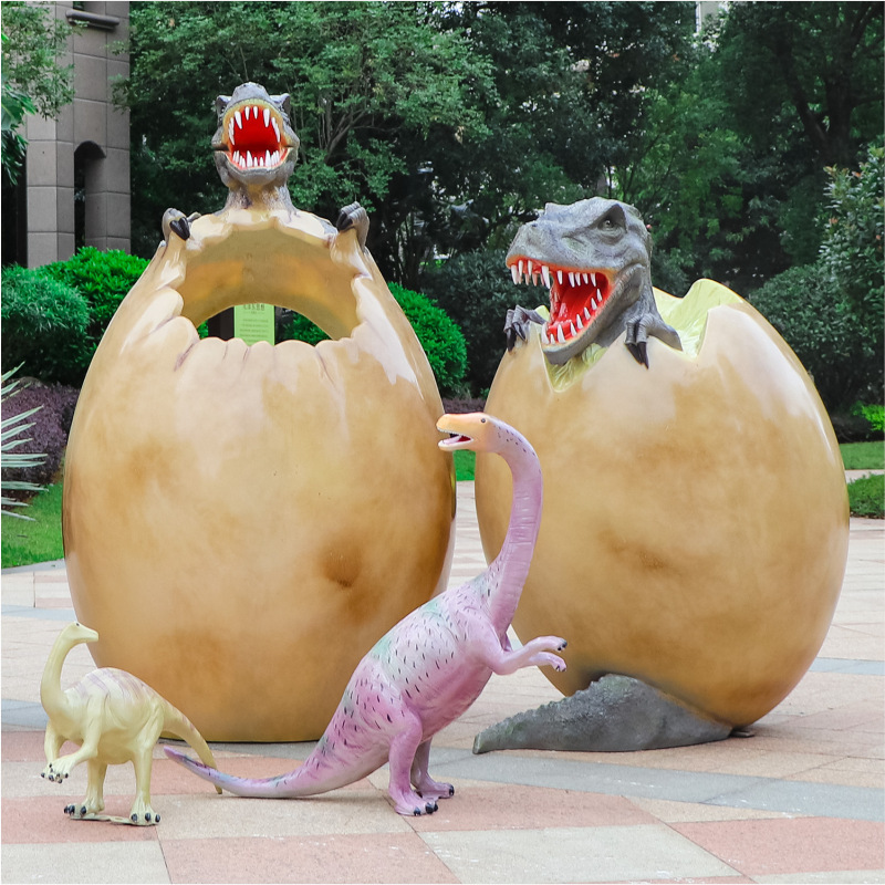 life size easter decoration life size dinosaur egg statue for dinosaur party decoration