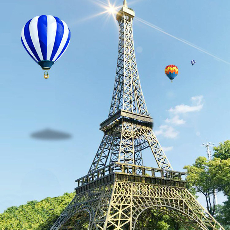 Wholesale price3,5,15,20 meters large Metal Tower iron eiffel Tower for outdoor decoration