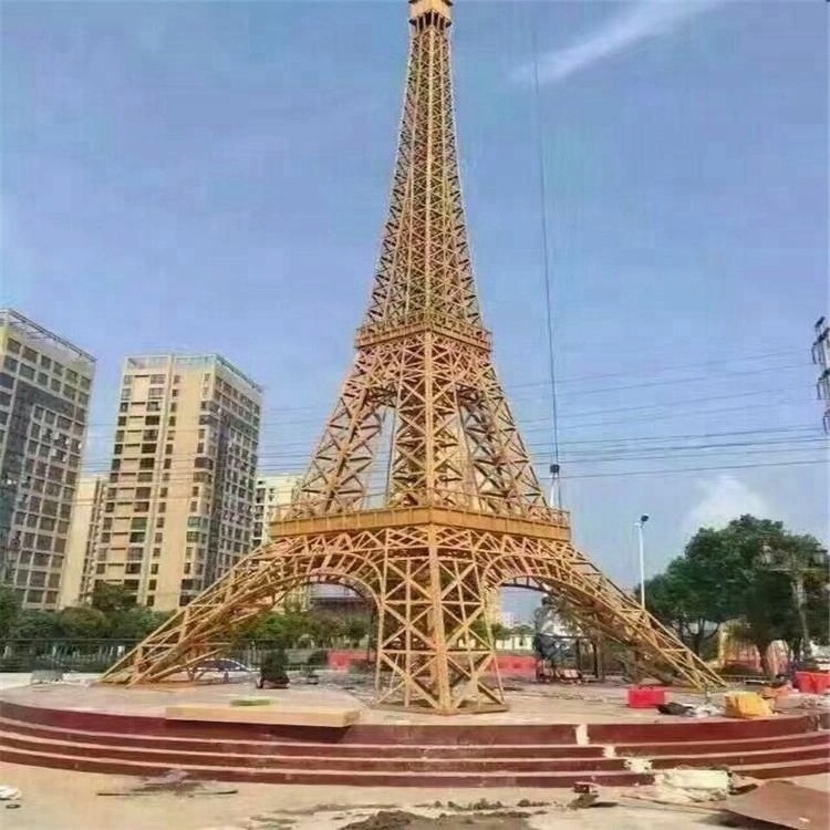 Wholesale price3,5,15,20 meters large Metal Tower iron eiffel Tower for outdoor decoration