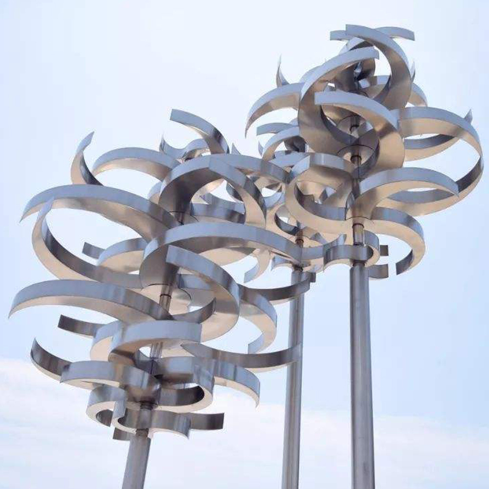 perpetual motion stainless steel kinetic wind sculptures for garden yard Decoration