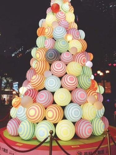 Affordable Christmas Candy Tree Huge Fiberglass Candyland Unique Xmas Tree For Decoration